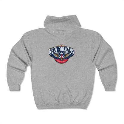 New Orleans Pelicans Zip-Up Hoodie