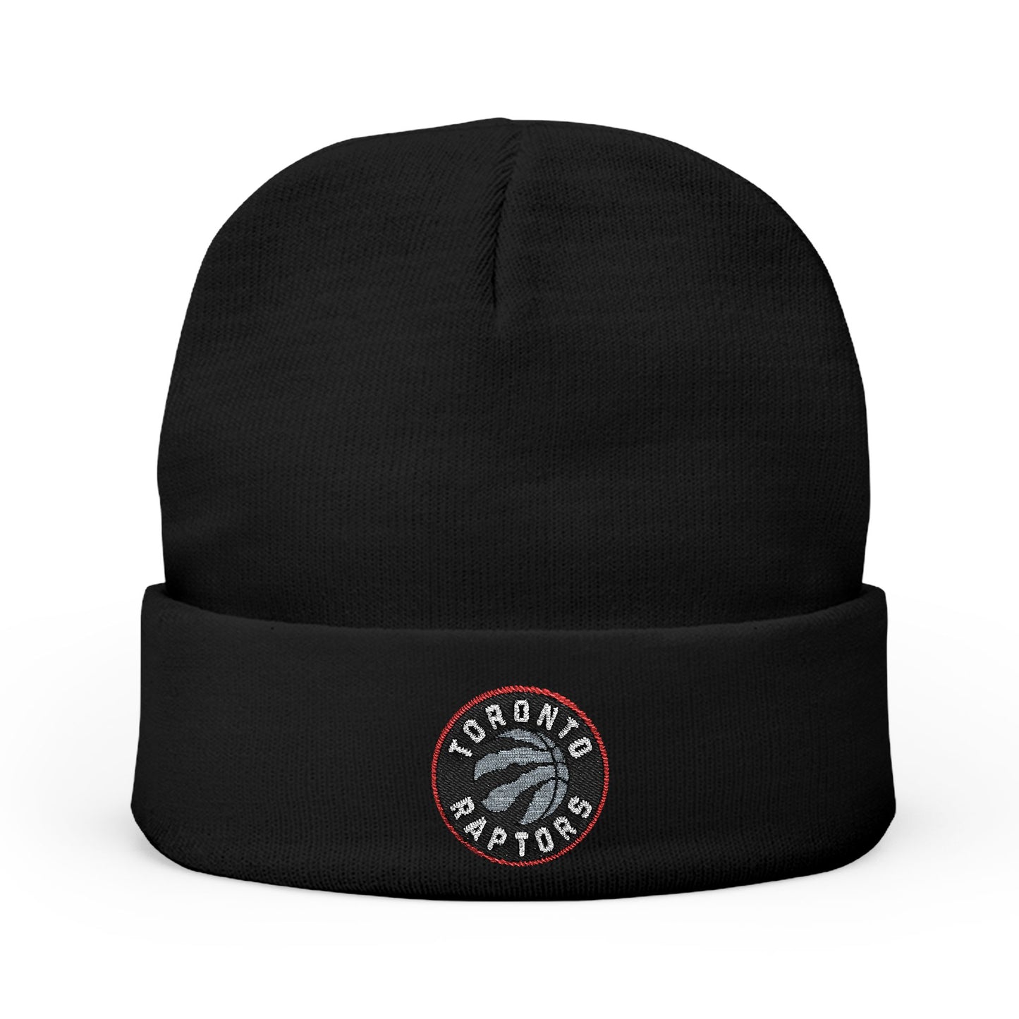 Embroidered Toronto Raptors Knit Beanie