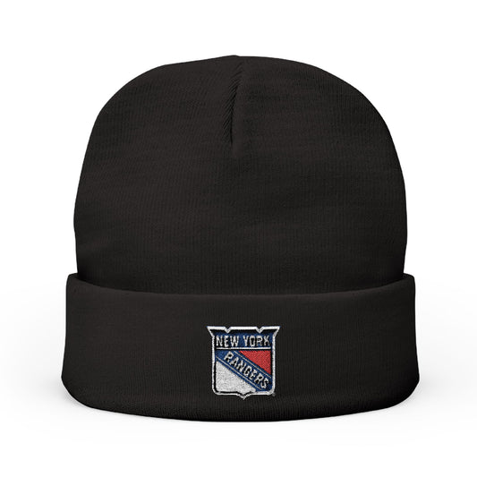 Embroidered New York Rangers Knit Beanie