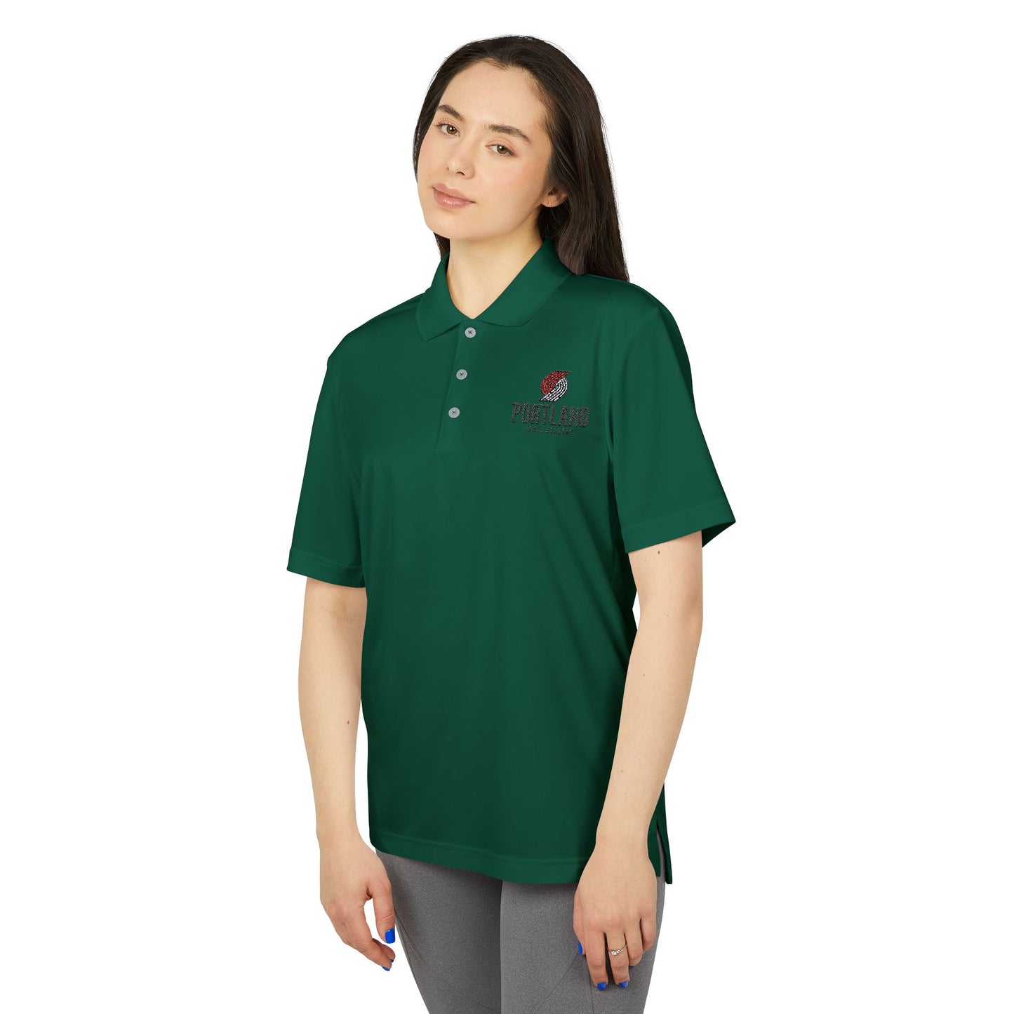 Portland Trail Blazers Adidas Performance Polo