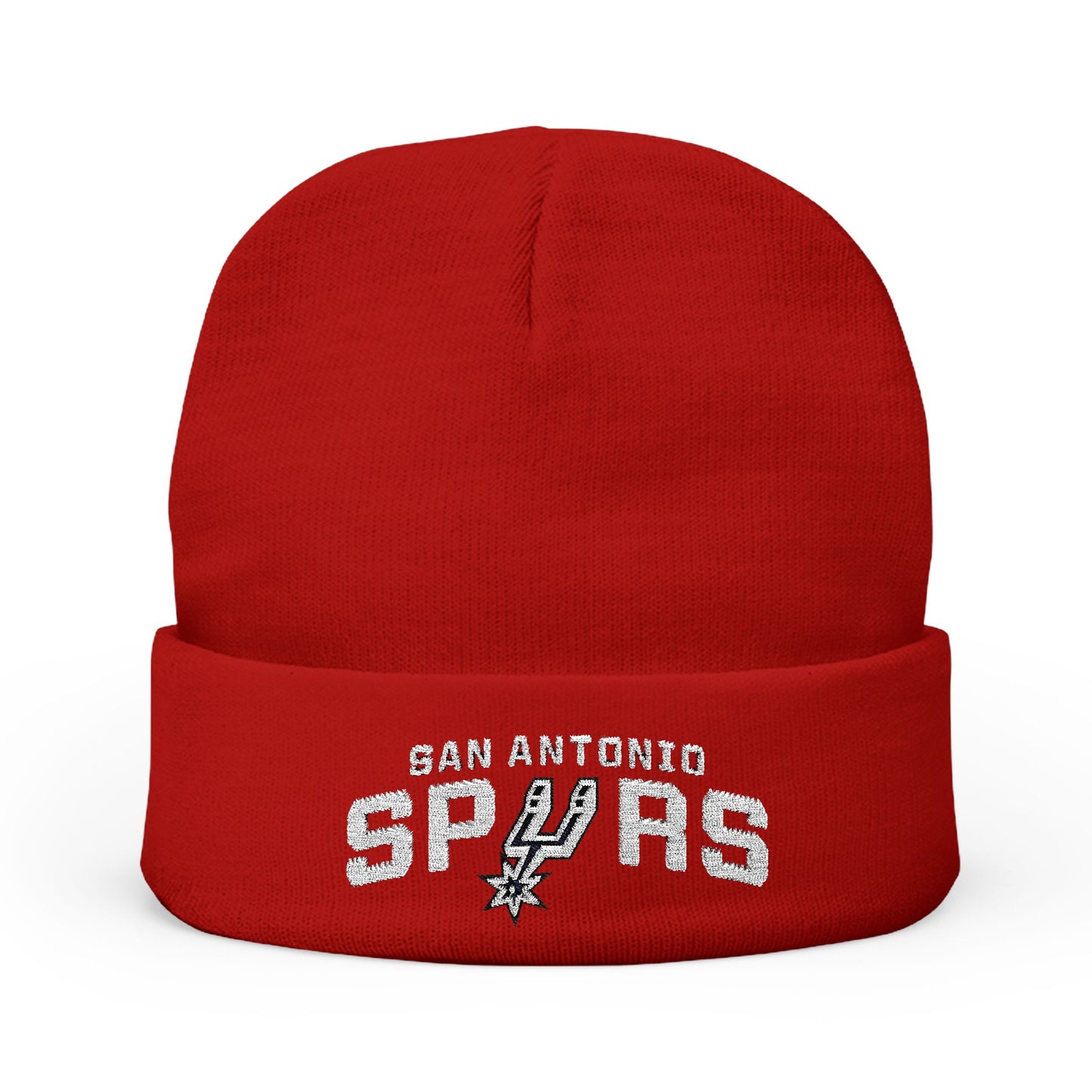 Embroidered San Antonio Spurs Knit Beanie