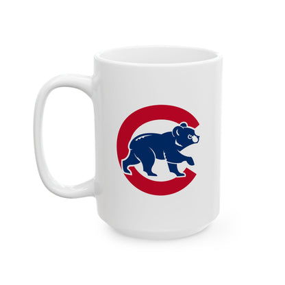 Chicago Cubs Bear Ceramic Mug