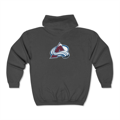 Colorado Avalanche Zip-Up Hoodie