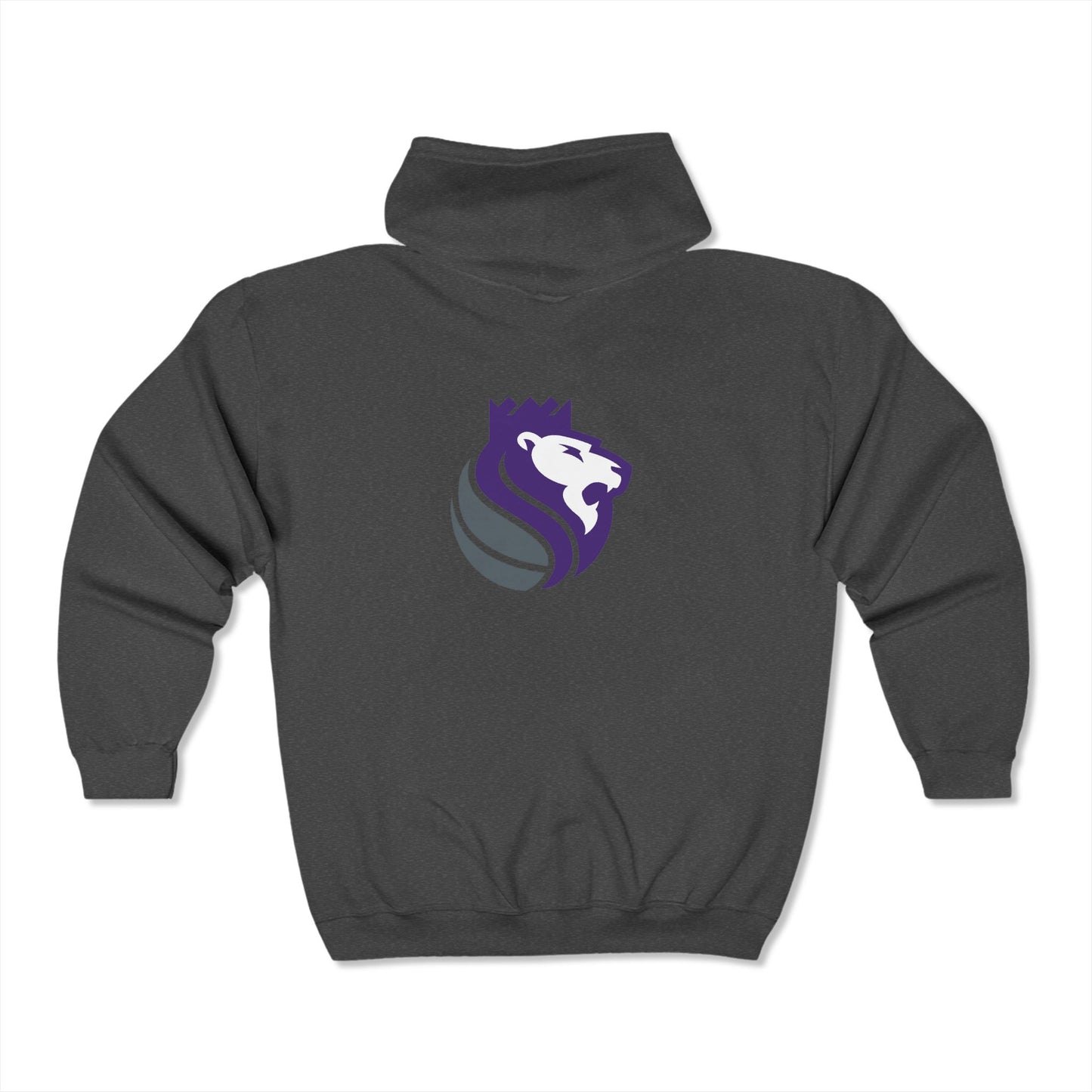 Sacramento Kings Lion Zip-Up Hoodie