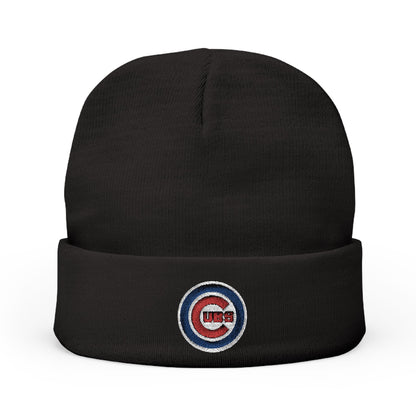 Embroidered Chicago Cubs Knit Beanie