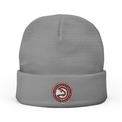 Embroidered Atlanta Hawks Knit Beanie