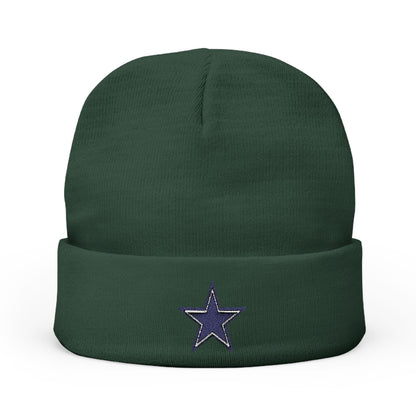 Embroidered Dallas Cowboys Knit Beanie