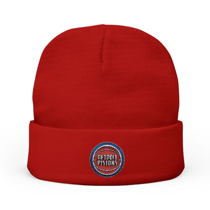 Embroidered Detroit Pistons Knit Beanie