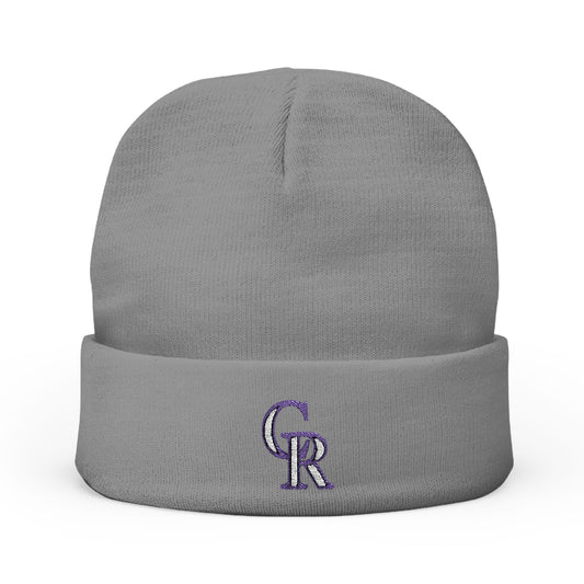 Embroidered Colorado Rockies Knit Beanie