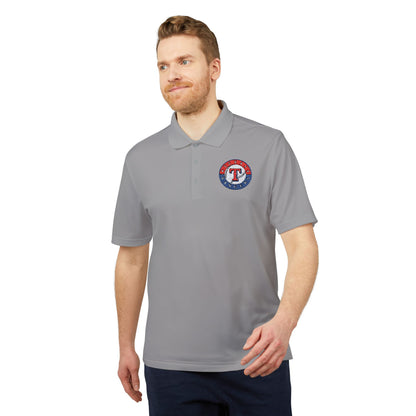 Texas Rangers Adidas Performance Polo