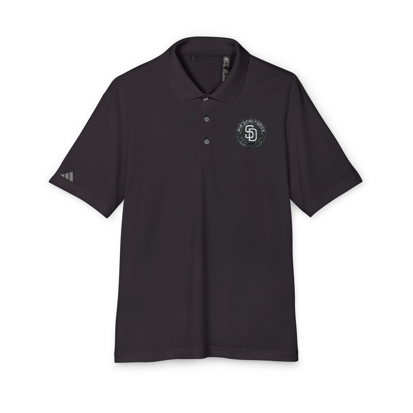 San Diego Padres Circle Adidas Performance Polo