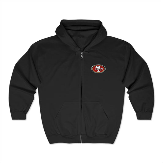 San Francisco 49ers Zip-Up Hoodie