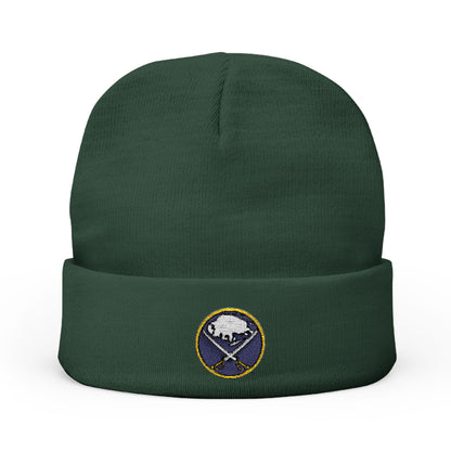 Embroidered Buffalo Sabres Knit Beanie