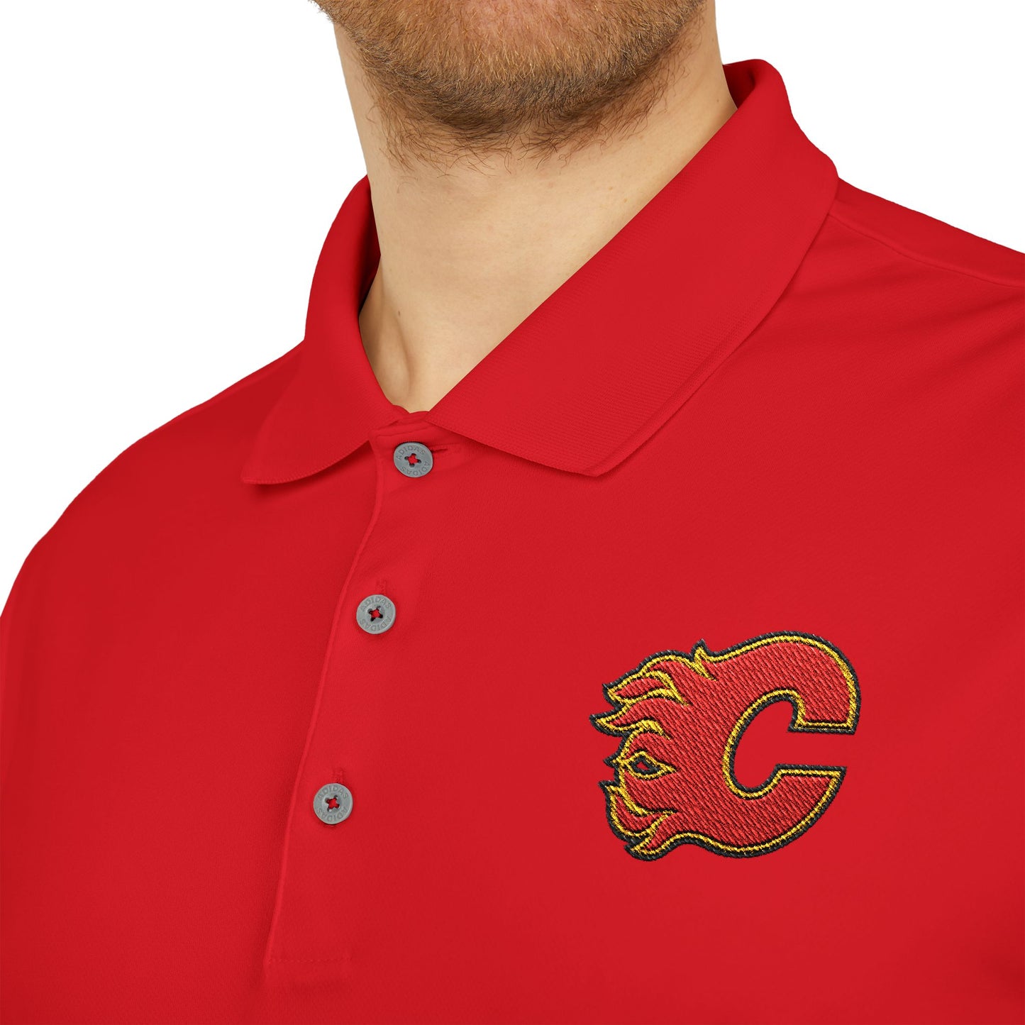 Calgary Flames Adidas Performance Polo