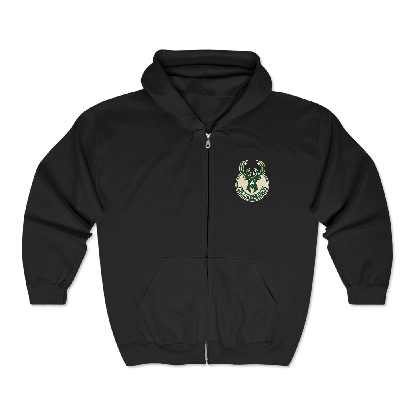 Milwaukee Bucks Zip-Up Hoodie