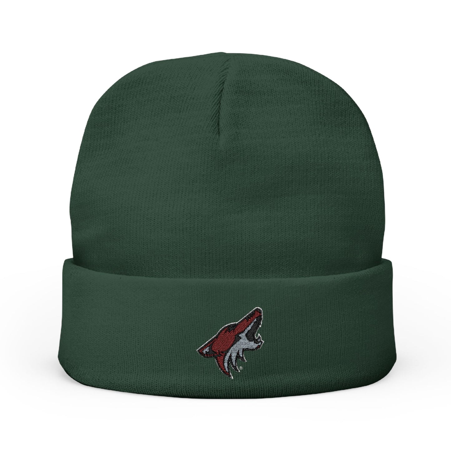 Embroidered Arizona Coyotes Knit Beanie