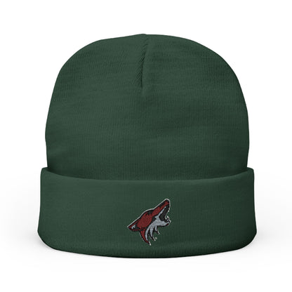 Embroidered Arizona Coyotes Knit Beanie