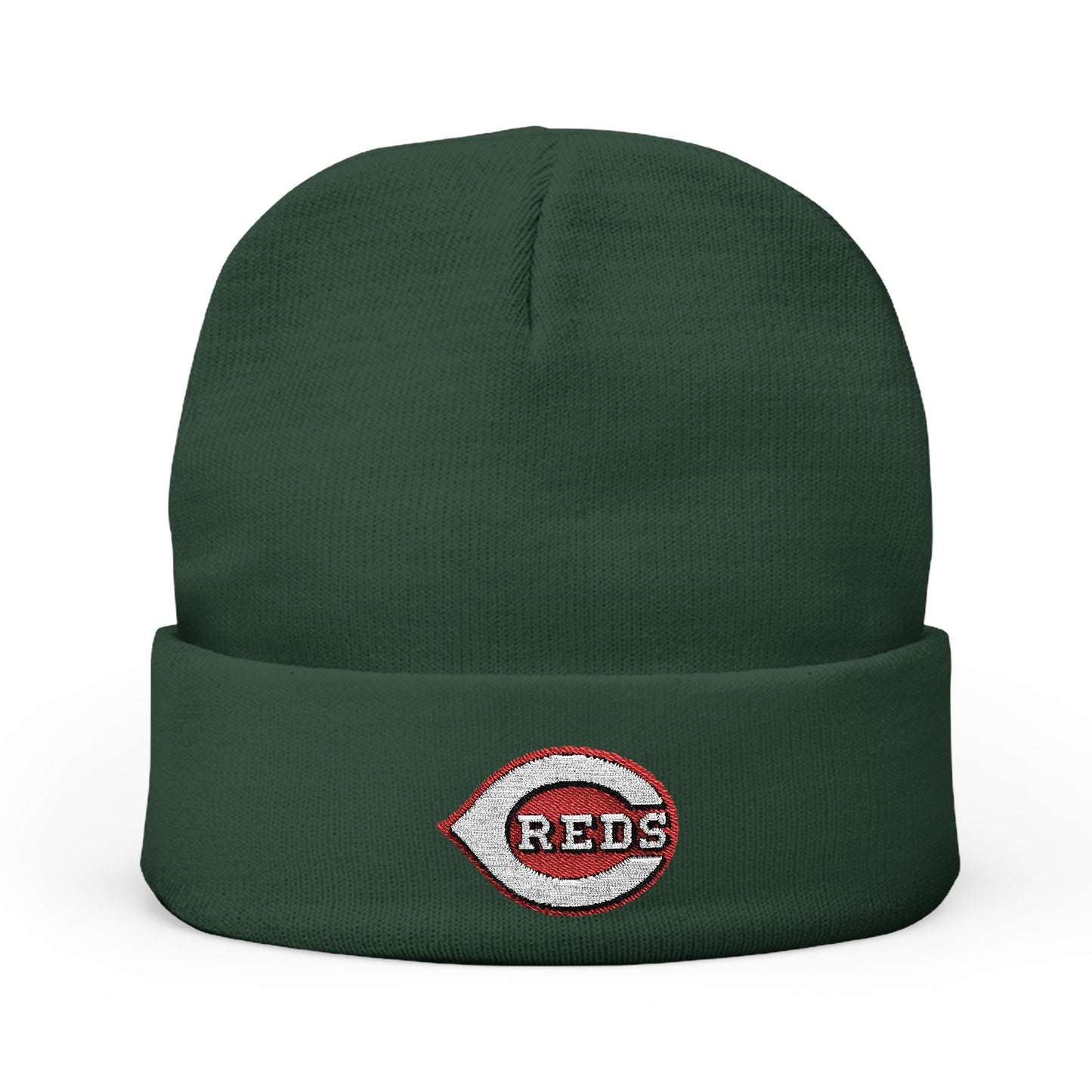 Embroidered Cincinnati Reds Knit Beanie