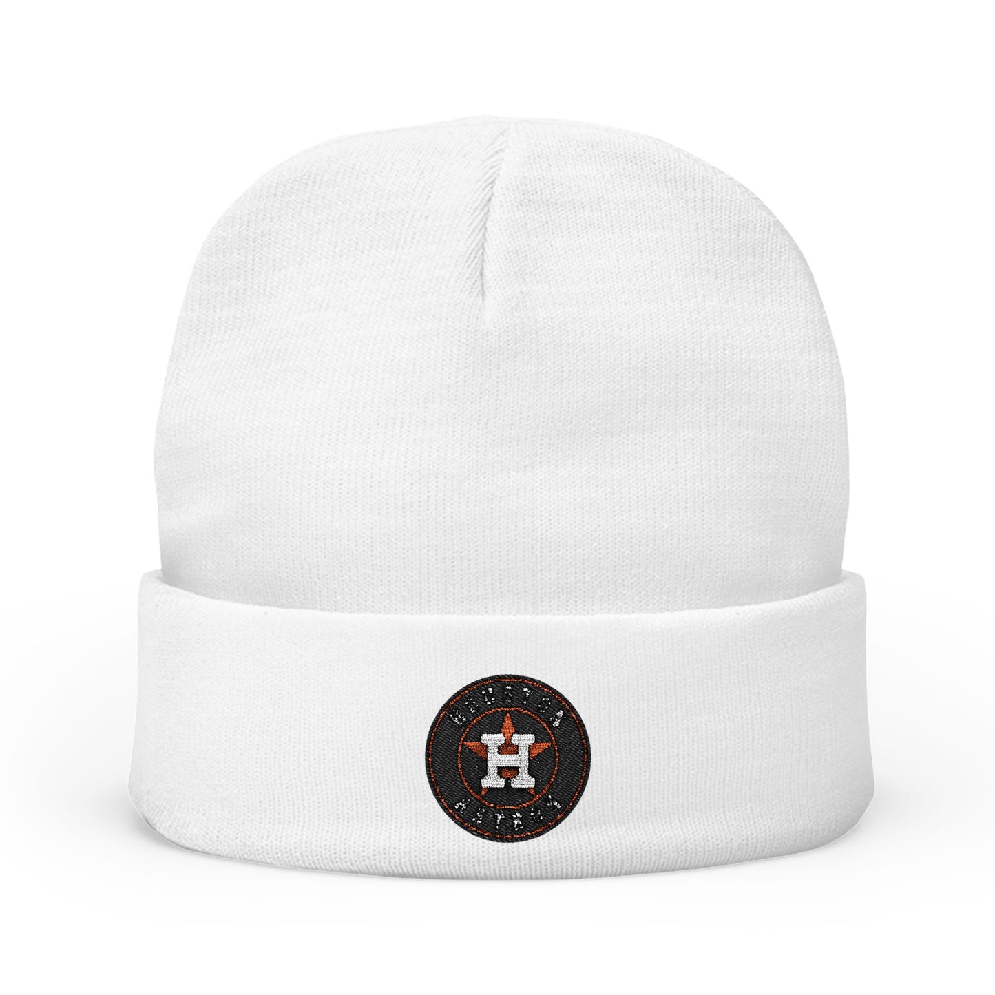 Embroidered Houston Astros Knit Beanie