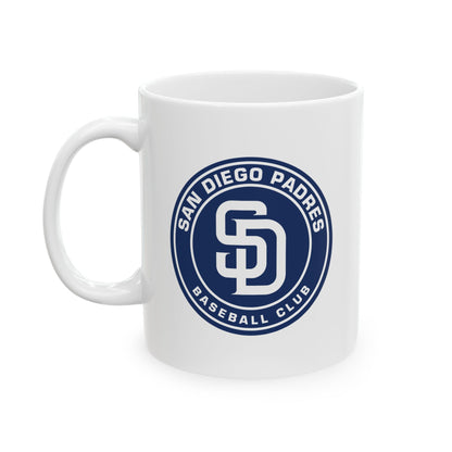 San Diego Padres Circle Ceramic Mug