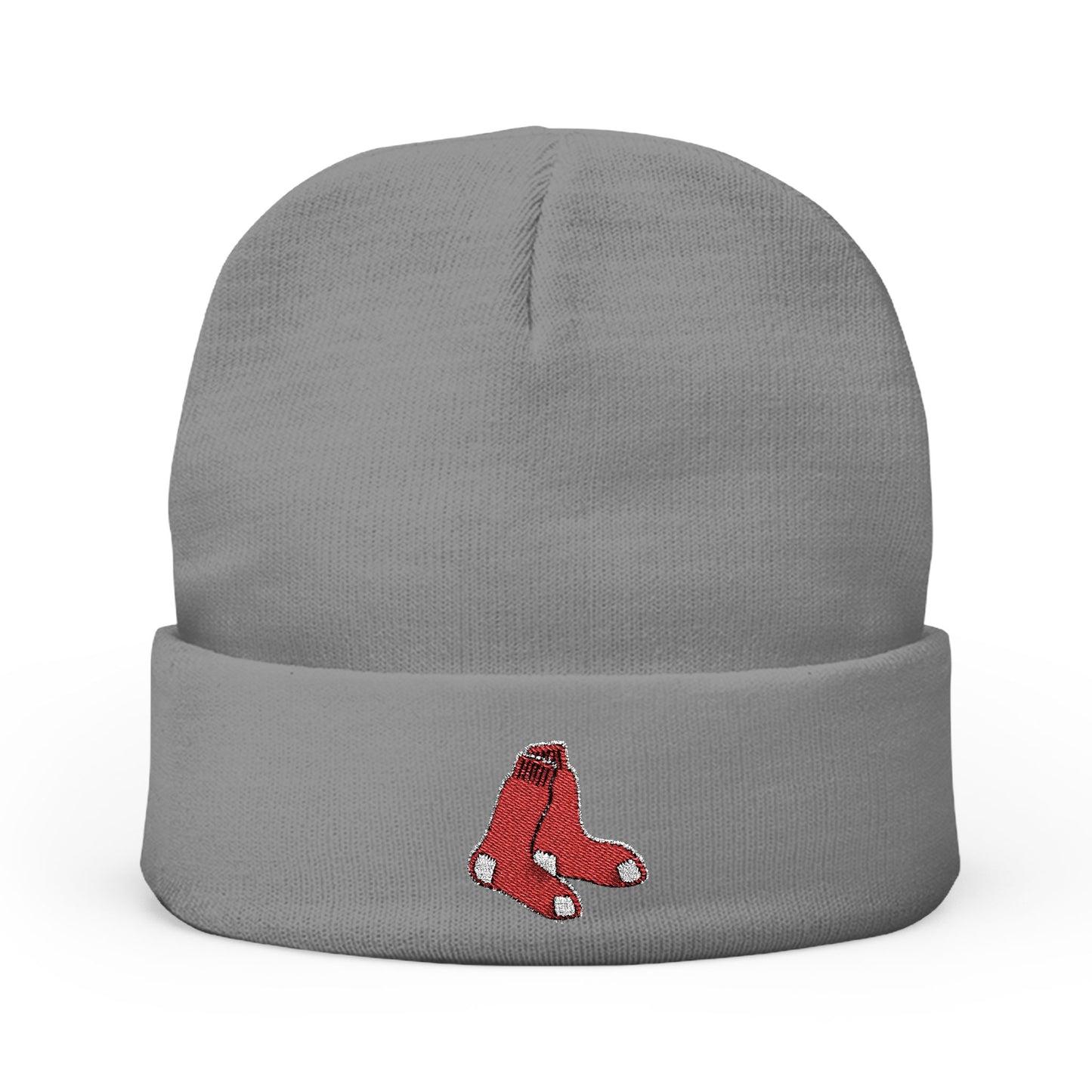 Embroidered Boston Red Sox Knit Beanie