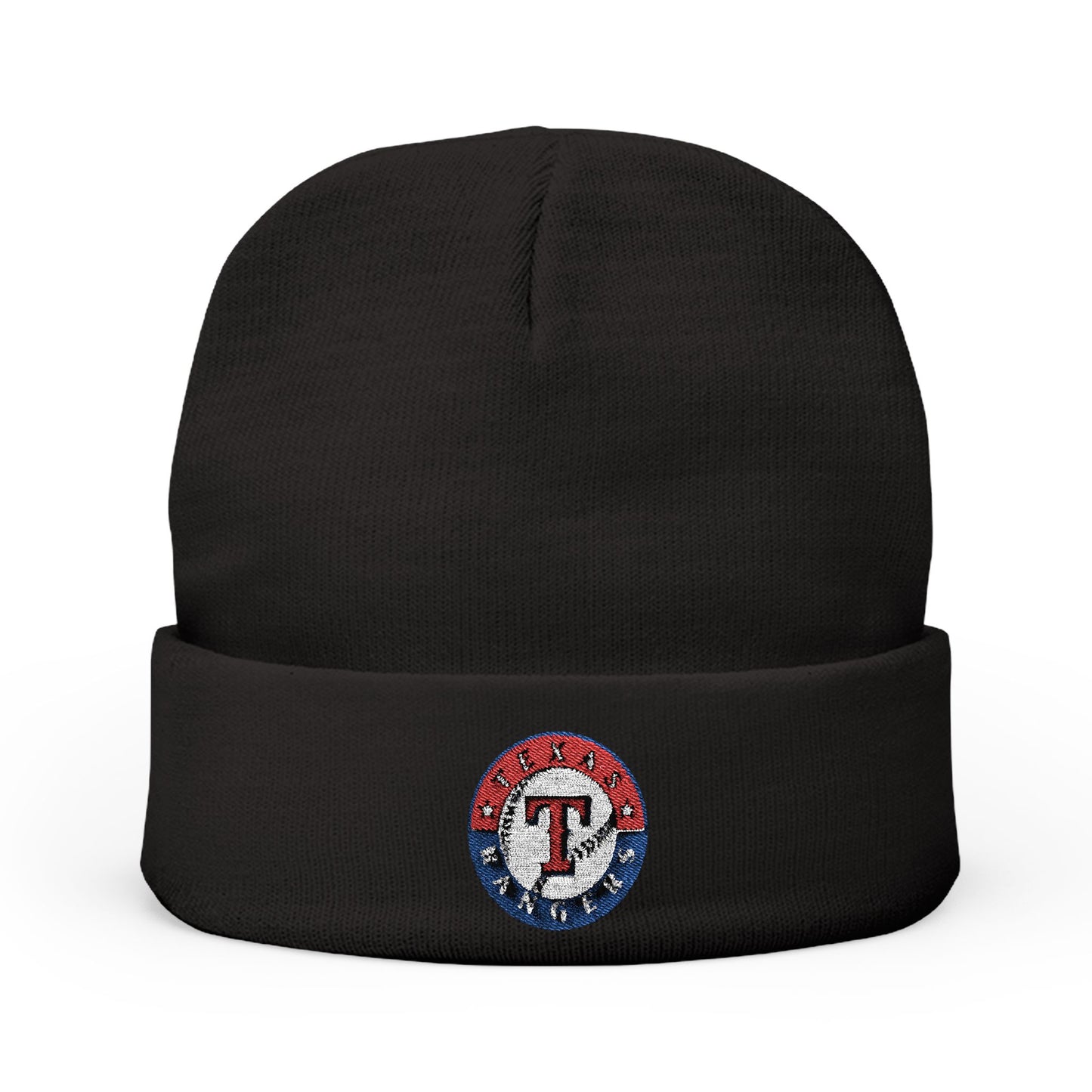 Embroidered Texas Rangers Knit Beanie