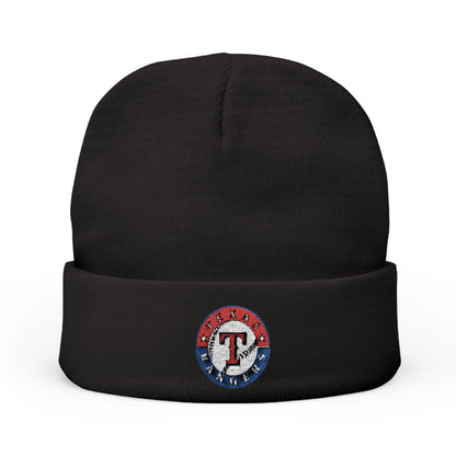 Embroidered Texas Rangers Knit Beanie