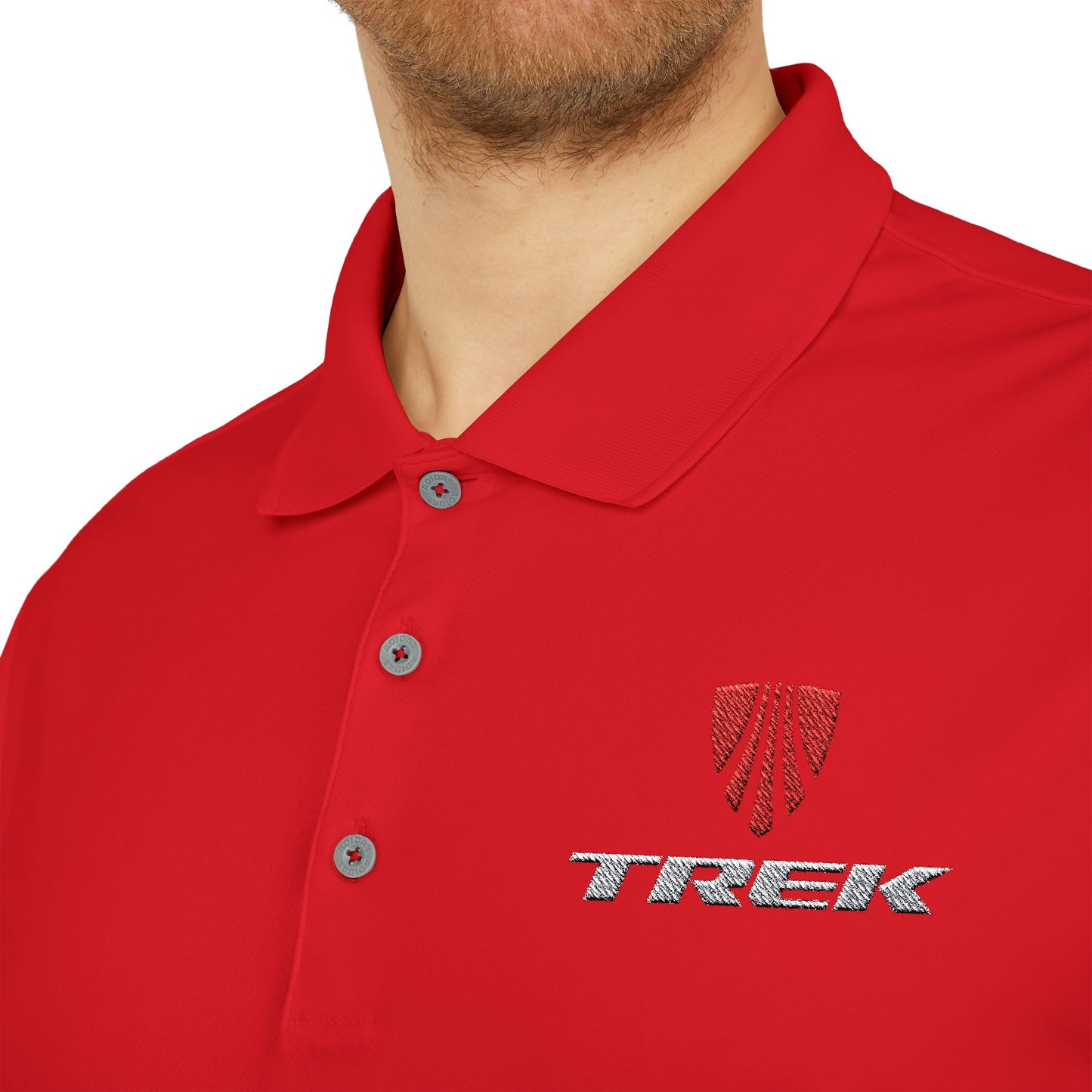 TREK Bicycle Racing Adidas Performance Polo