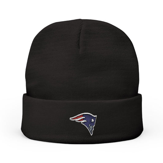 Embroidered New England Patriots Knit Beanie