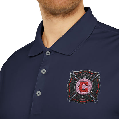 Chicago Fire Soccer Club Adidas Performance Polo