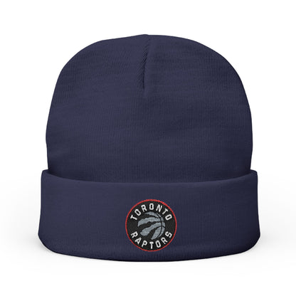 Embroidered Toronto Raptors Knit Beanie