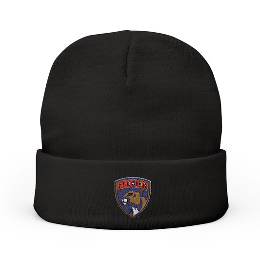 Embroidered Florida Panthers Knit Beanie