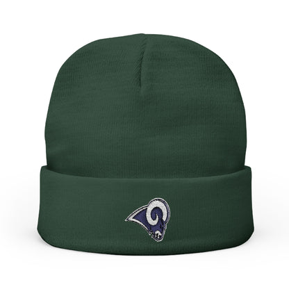 Embroidered Los Angeles Rams Knit Beanie