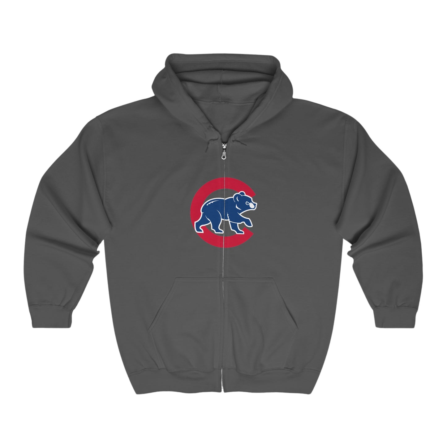 Chicago Cubs Bear Zip-Up Hoodie