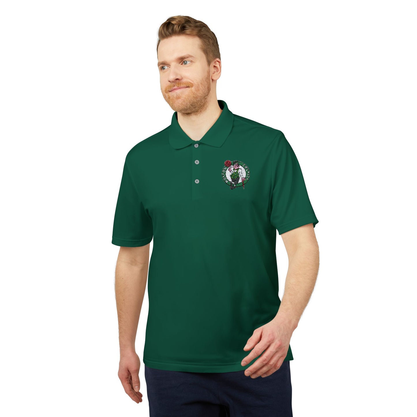 Boston Celtics Adidas Performance Polo