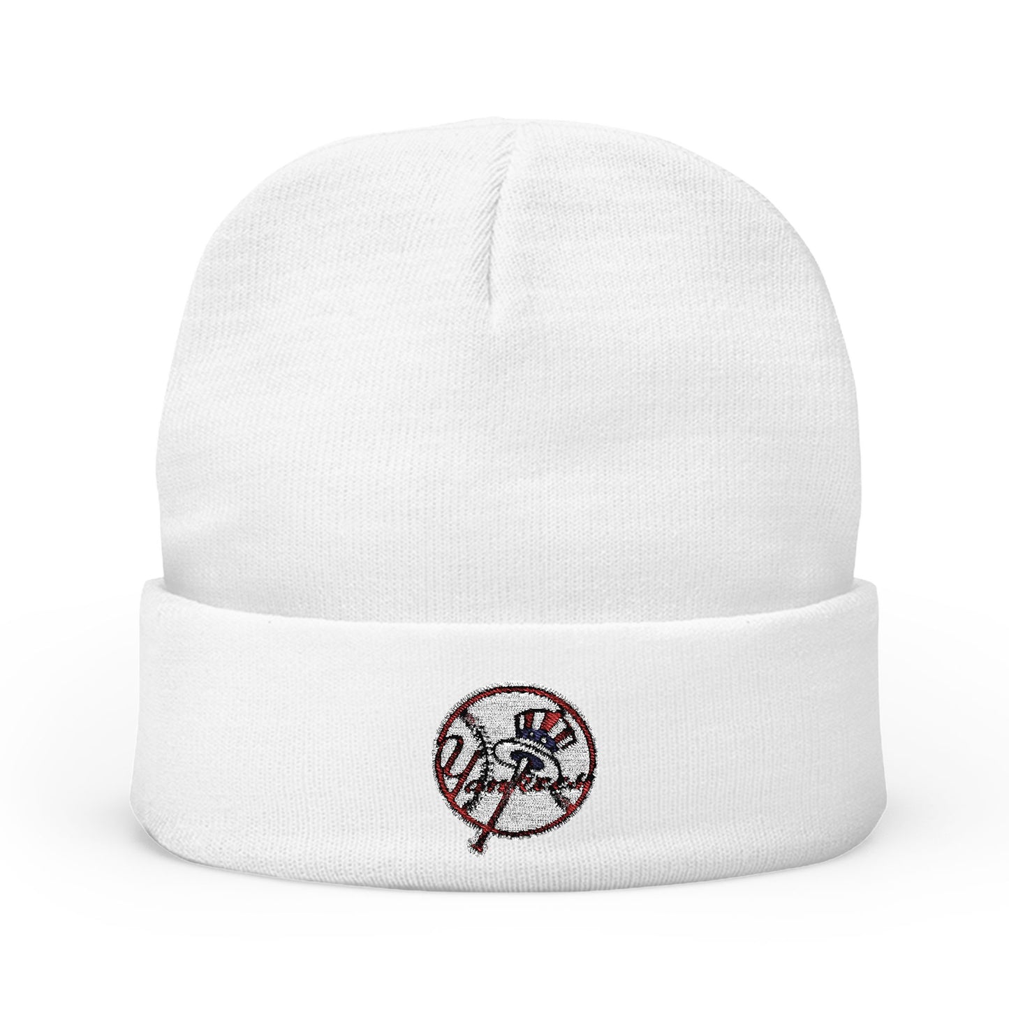 Embroidered New York Yankees Knit Beanie