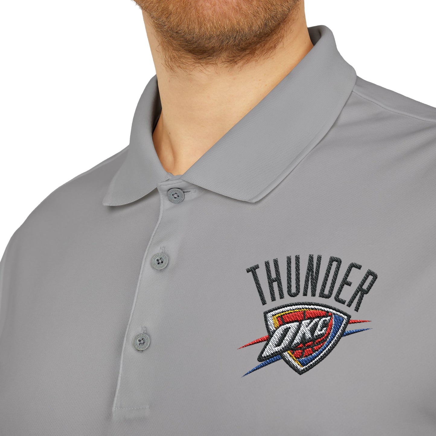 Oklahoma City Thunder Adidas Performance Polo