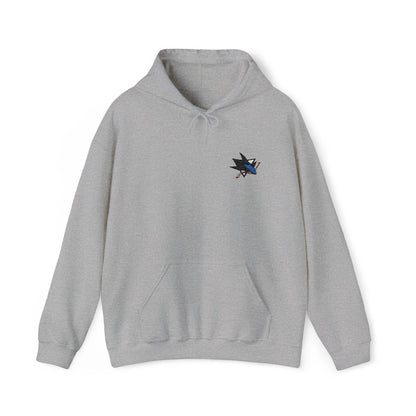 San Jose Sharks Embroidered Hoodie