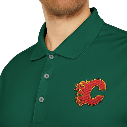 Calgary Flames Adidas Performance Polo