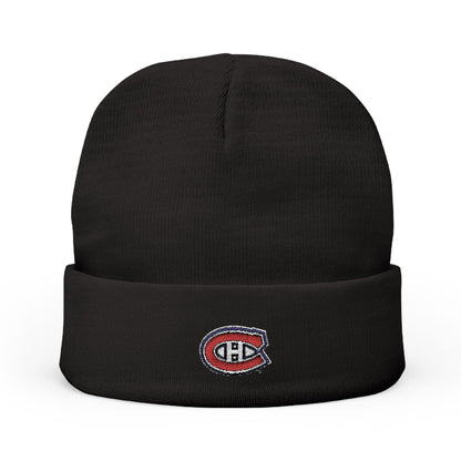 Embroidered Montreal Canadiens Knit Beanie