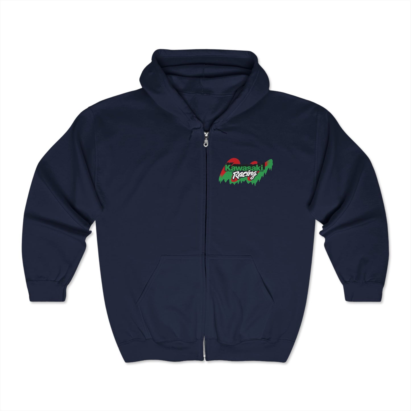 Kawasaki Racing Zip-Up Hoodie