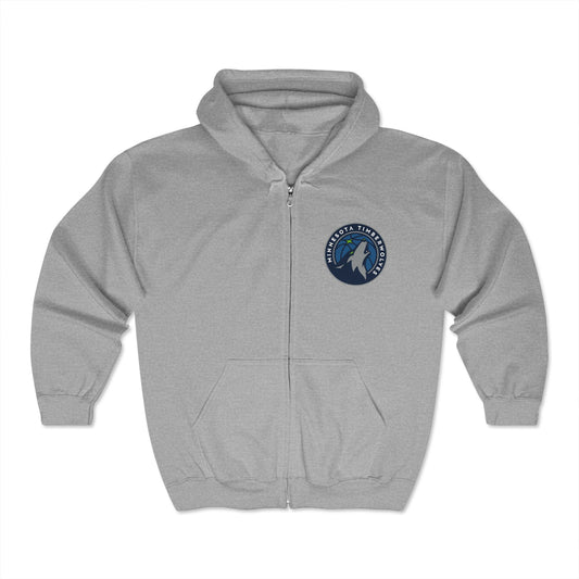 Minnesota Timberwolves Zip-Up Hoodie