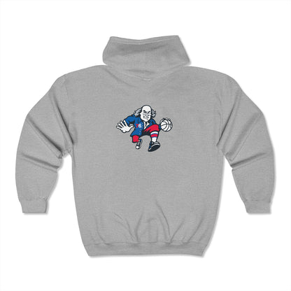 Philadelphia 76ers Ben Franklin Zip-Up Hoodie