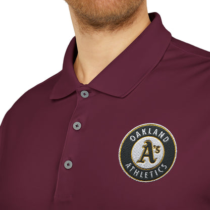 Oakland Athletics Adidas Performance Polo