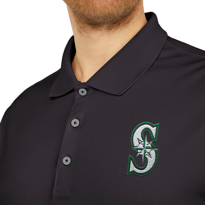 Seattle Mariners-S Adidas Performance Polo