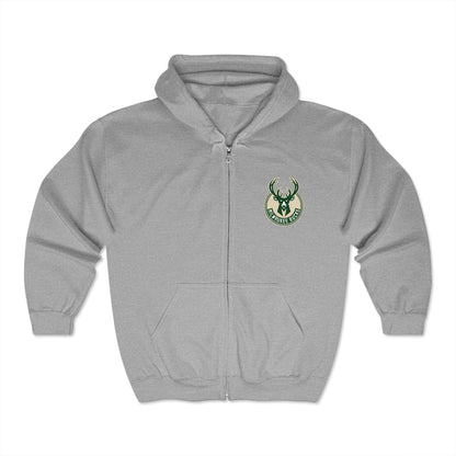 Milwaukee Bucks Zip-Up Hoodie