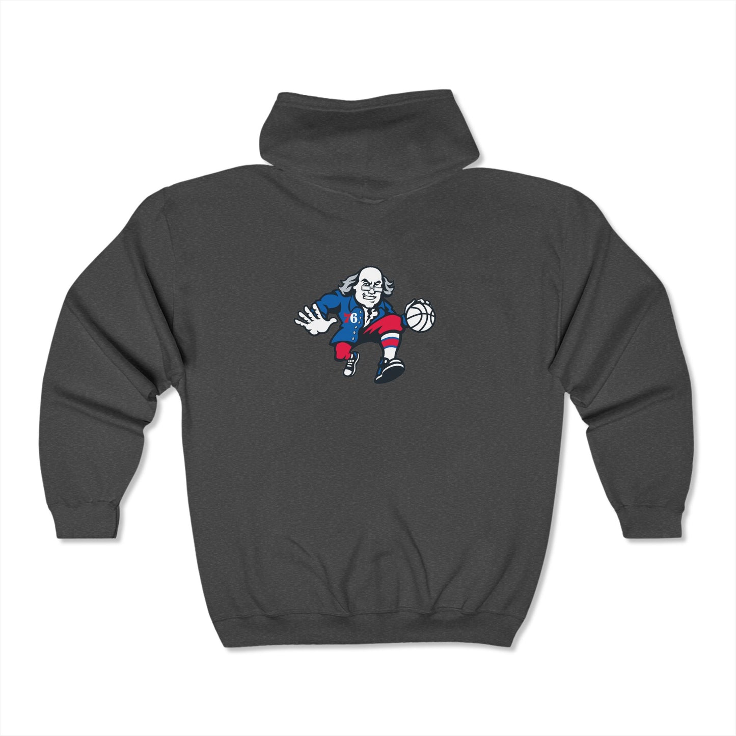 Philadelphia 76ers Ben Franklin Zip-Up Hoodie