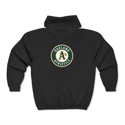 Oakland Athletics Zip-Up Hoodie