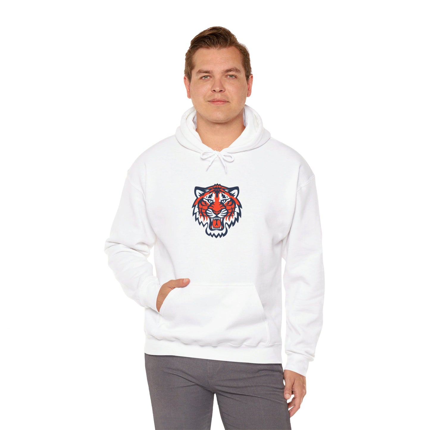 Detroit Tigers Tiger Pullover Hoodie