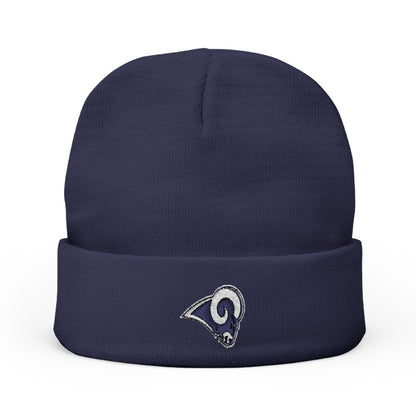 Embroidered Los Angeles Rams Knit Beanie